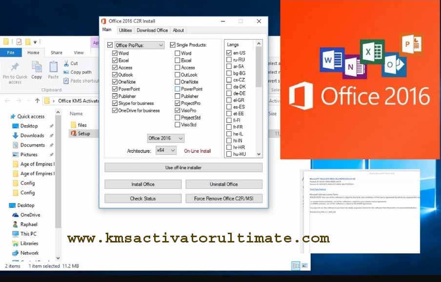 Office 2016 KMS Activator Free